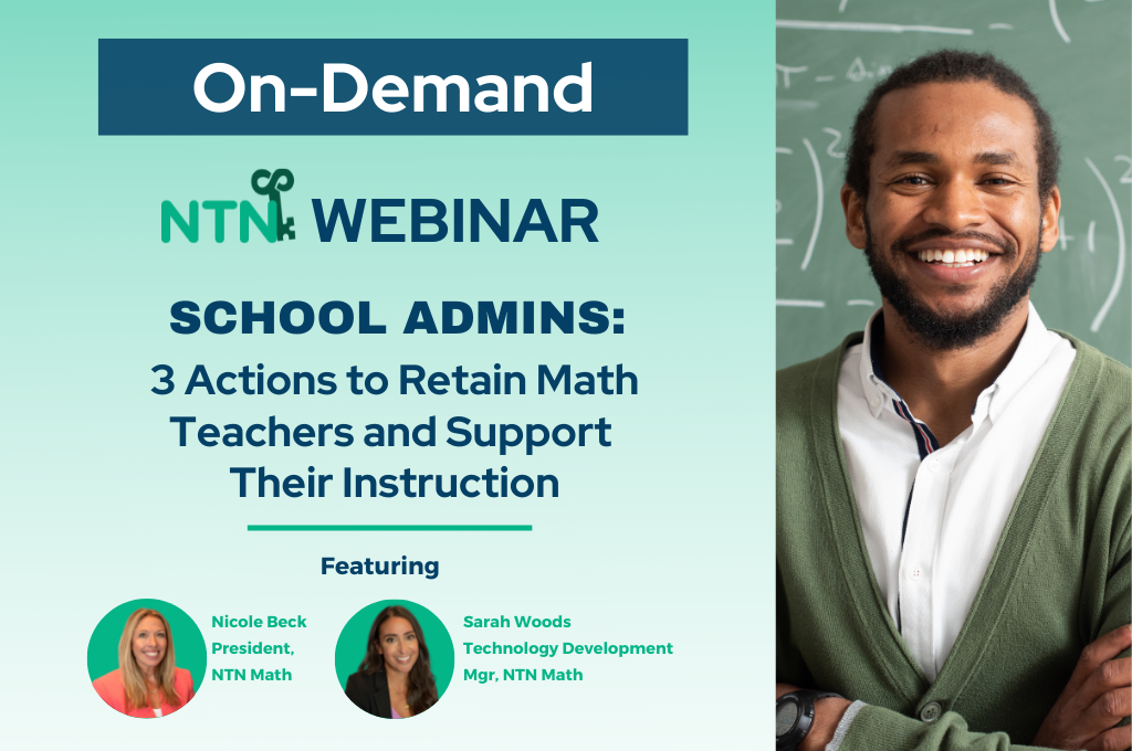 In Demand - 3 Actions to Retain Math Teachers