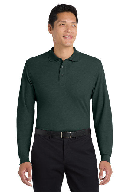 Mens Long Sleeve Polo